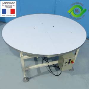 MARMATIC Table tournante diam 1500 mm  - de 2,5 a 6 tr/mn
